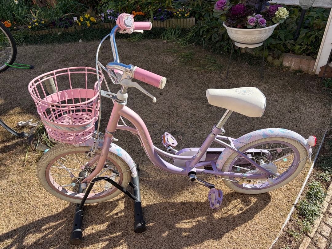 引取限定‼️神奈川県藤沢市　自転車⭐︎16インチ⭐︎メゾピアノ⭐︎女の子