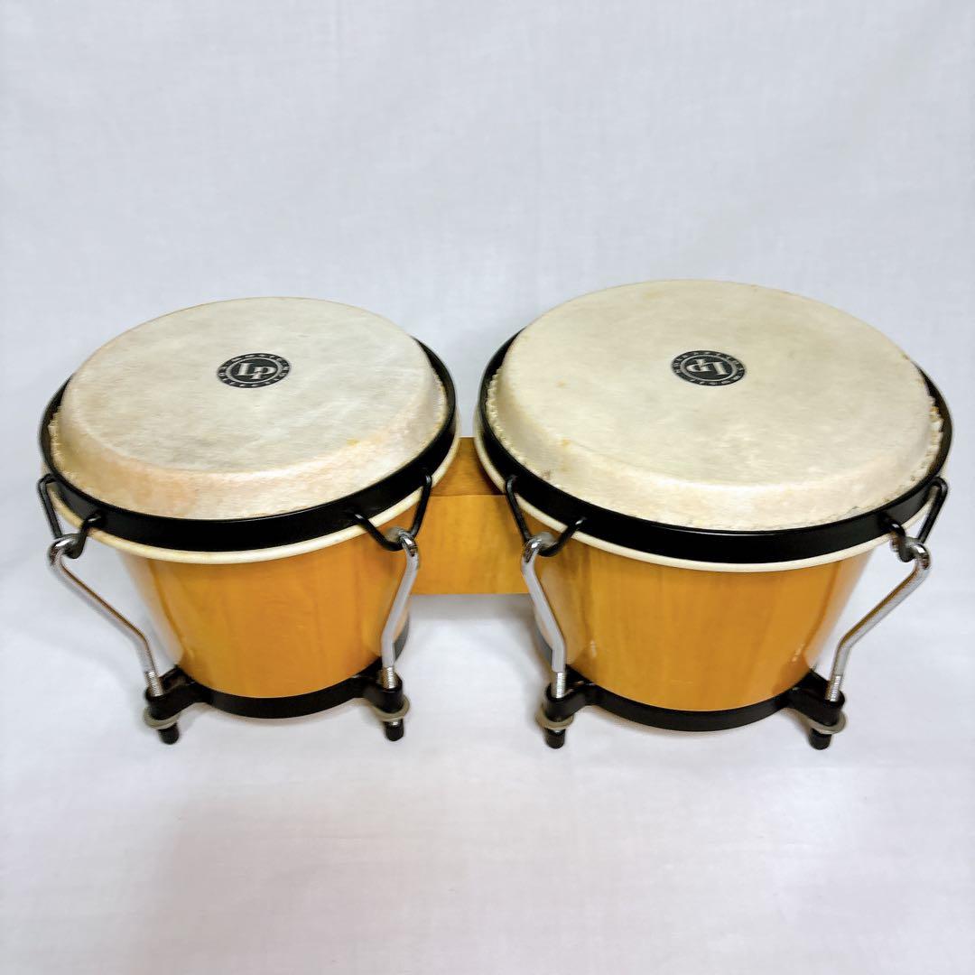 【美品】LP (Latin Percussion) ボンゴドラム　打楽器　カバー