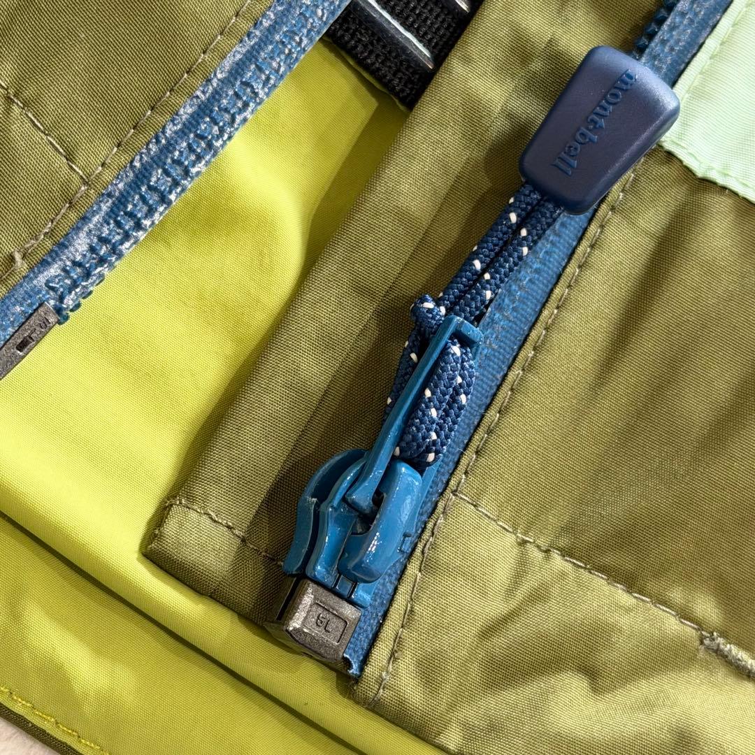 モンベル　シャルモパーカ　グリーン系　スタッフバッグ　スノボー　スキー　Mサイズ