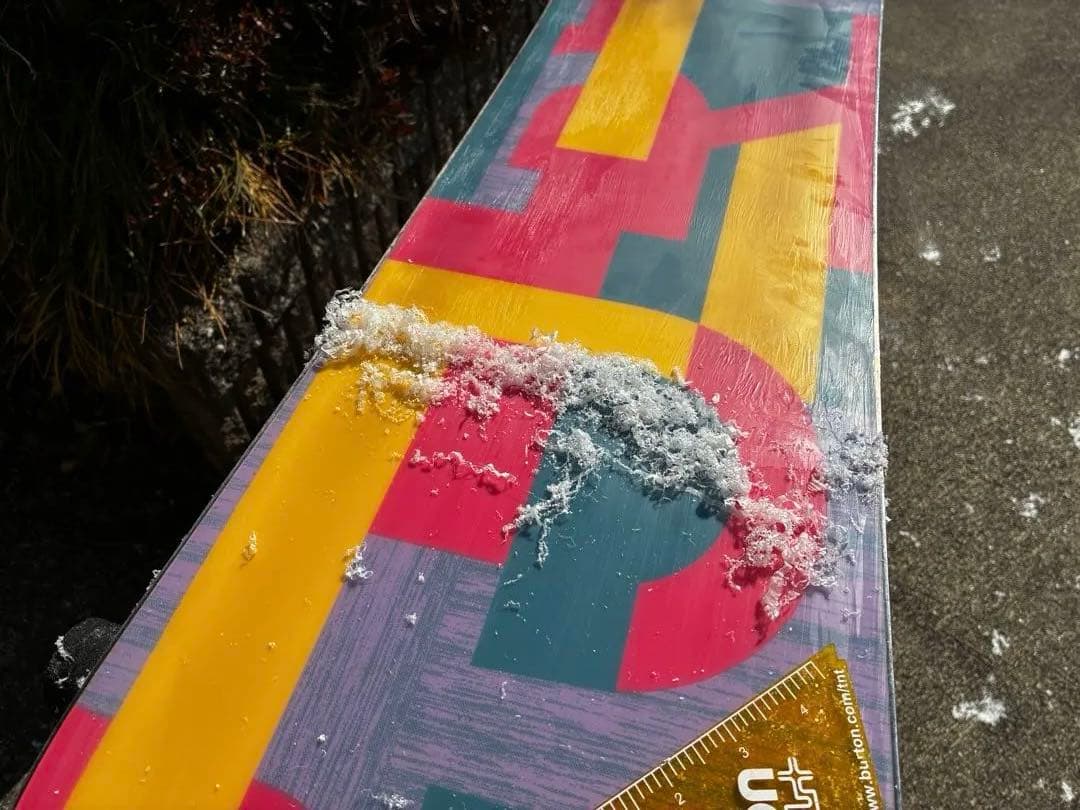 WAX済》バートンBURTON【FEATHER 140】FLAT TOP