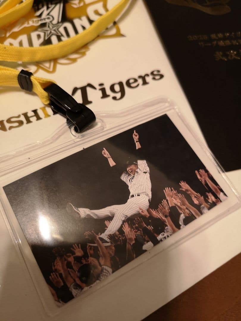 阪神タイガース 2025 優勝記念品 置時計 マウス など