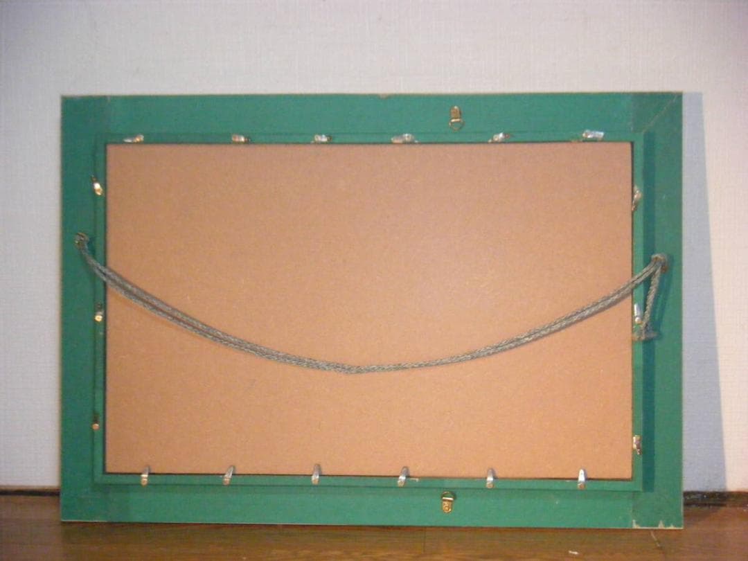 【模写】絵画　パブロ・ピカソ　油彩10号　人物画　巨匠　Q98