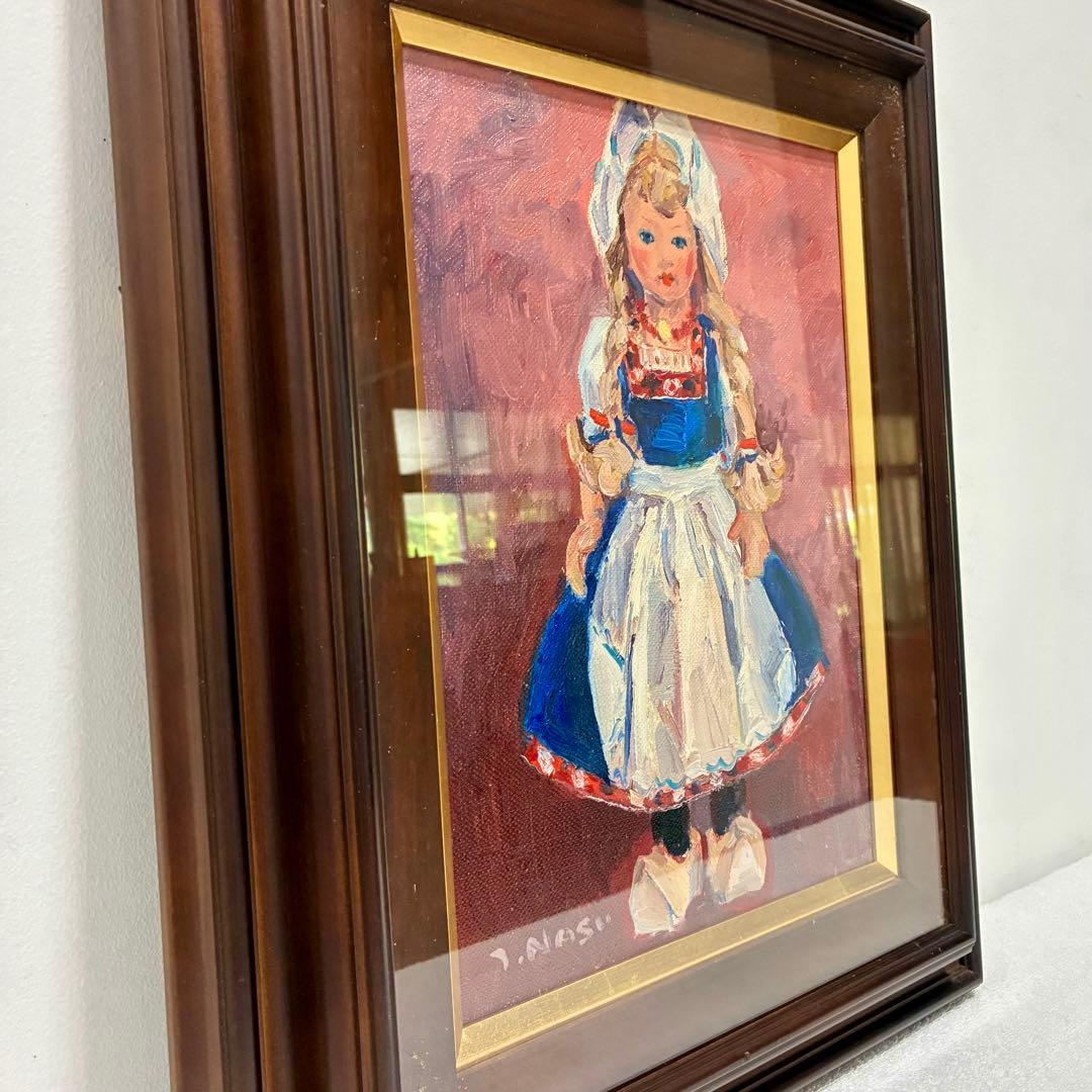 油彩画 静物画 南壽敏夫 南寿敏夫 額装 油絵 絵画 美術品 画家 T.NASU