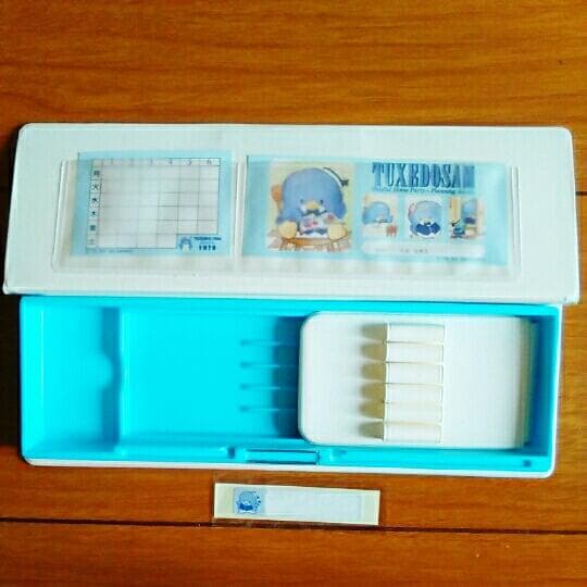 レア 1979 1984 1989 筆箱 ペンケース 昭和レトロ タキシードサム