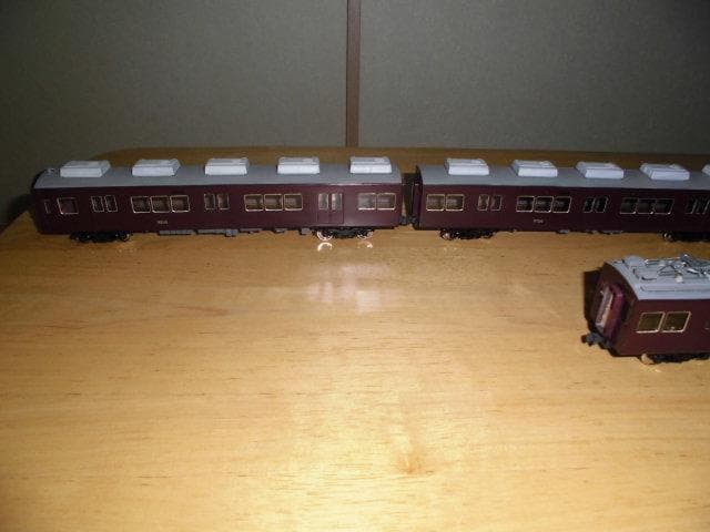 鉄道模型　HOゲージ　阪急4両　ジャンク