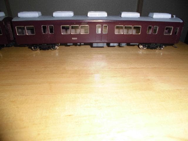 鉄道模型　HOゲージ　阪急4両　ジャンク