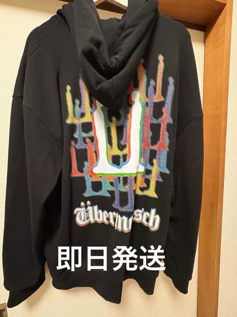 G-DRAGON ÜBERMENSCH ソウルコン　フーディージップアップ　黒