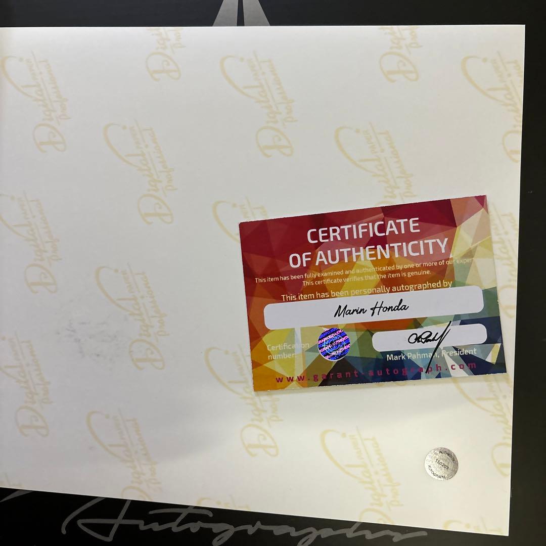 大人気　本田真凜選手　直筆サインPhoto