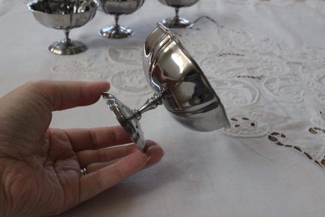 France Brocante アイスカップ 【S】サイズ2個セット/スプーン付