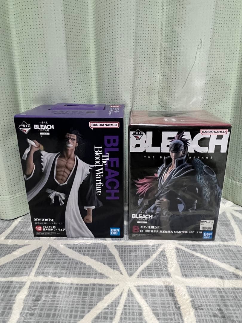 ブリーチ　一番くじ　阿散井恋次　更木剣八 フィギュア