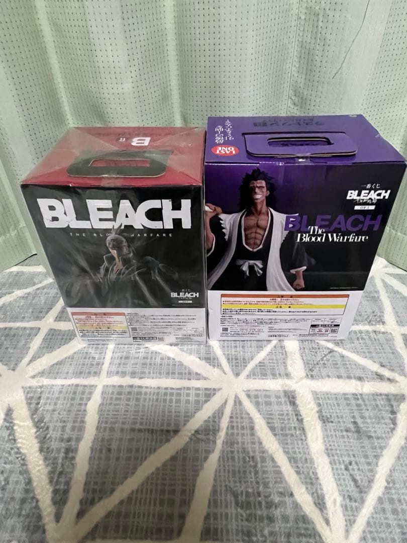 ブリーチ　一番くじ　阿散井恋次　更木剣八 フィギュア