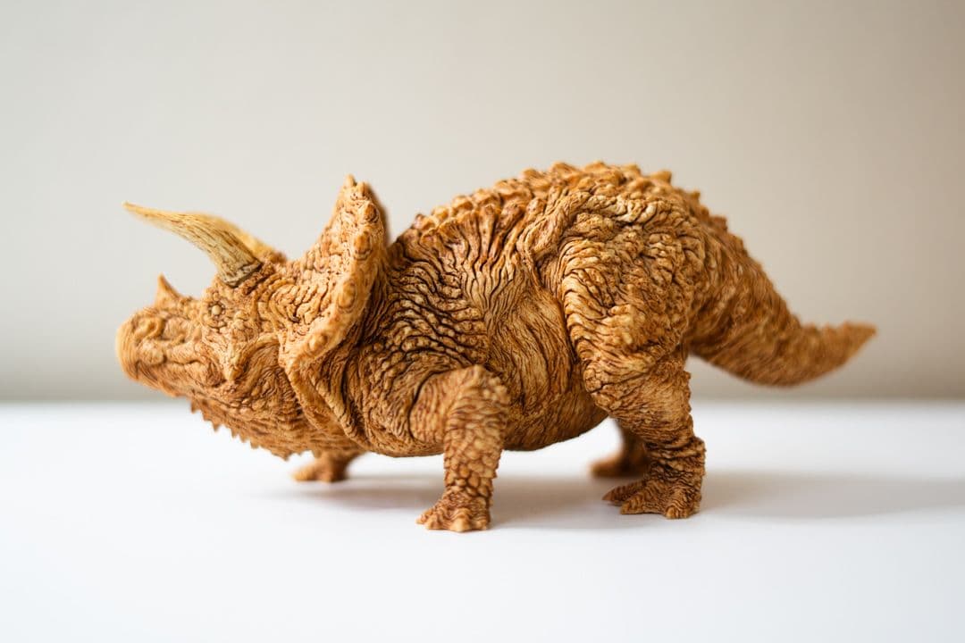 ねんど星人　トリケラトプス　ガレージキット