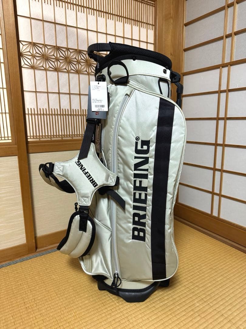 【未使用・超美品】BRIEFING ゴルフバッグ・キャディバッグ　【タグ付き】
