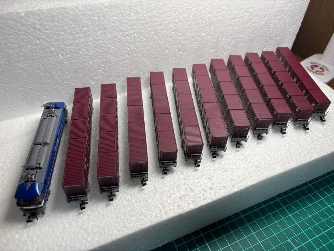 TOMIX EF210-300＋コキ106 JR貨物　Nゲージ　コンテナ55個