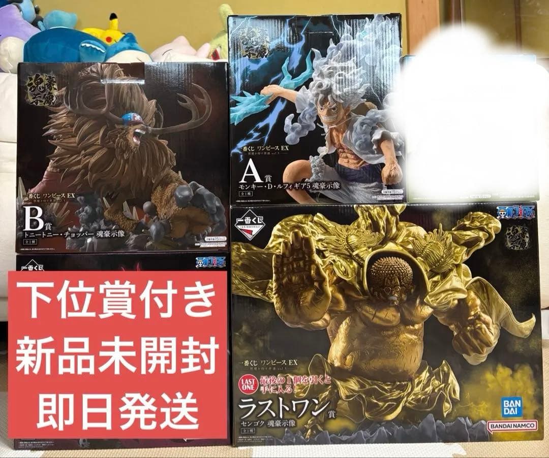 一番くじ ワンピース EX 悪魔を宿す者達　A BＥラスワン賞