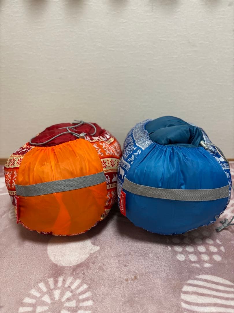 Coleman 子供用寝袋　シュラフ　2個セット