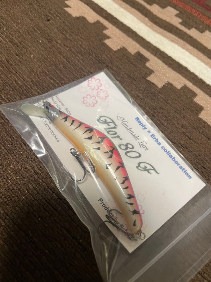 激レア　新品reply erda flor 80f ハンドメイド ミノー