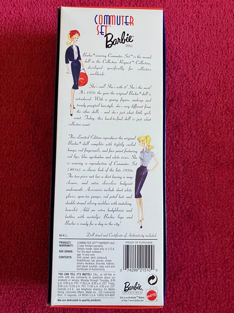 バービー　コミューターセット　復刻