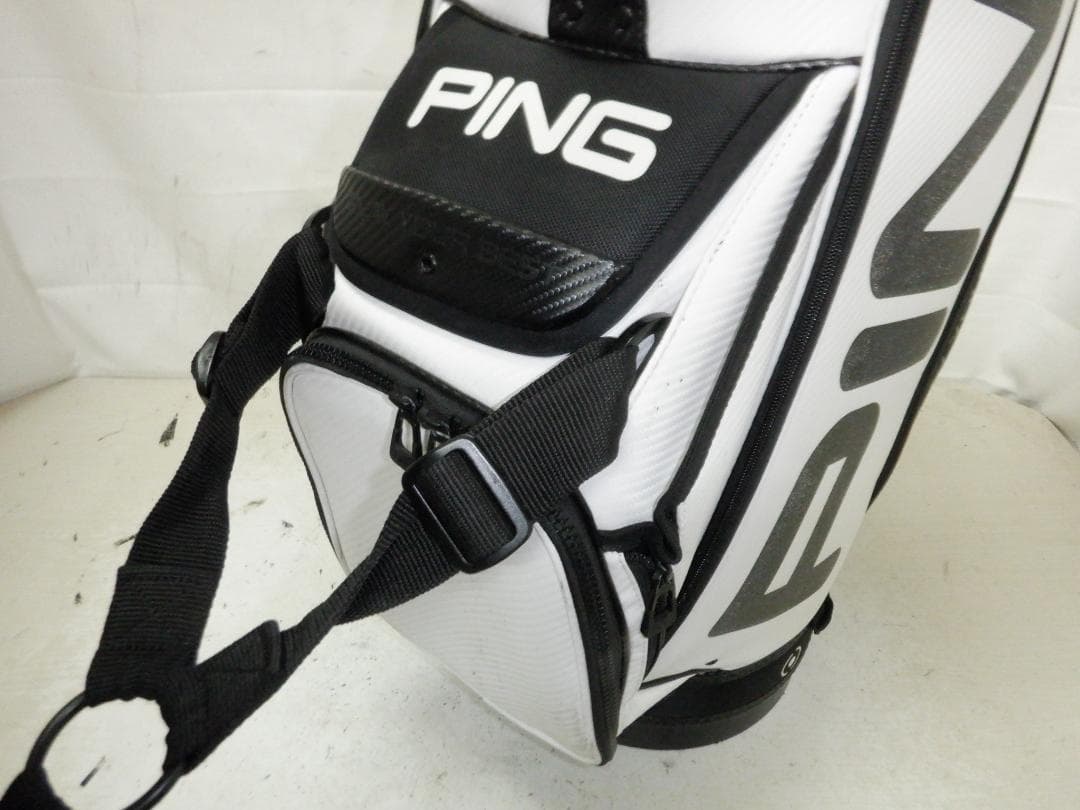 PING★ピン★9.5型★３点式★契約プロ仕様★美品★ツアーモデル(WH×BK)