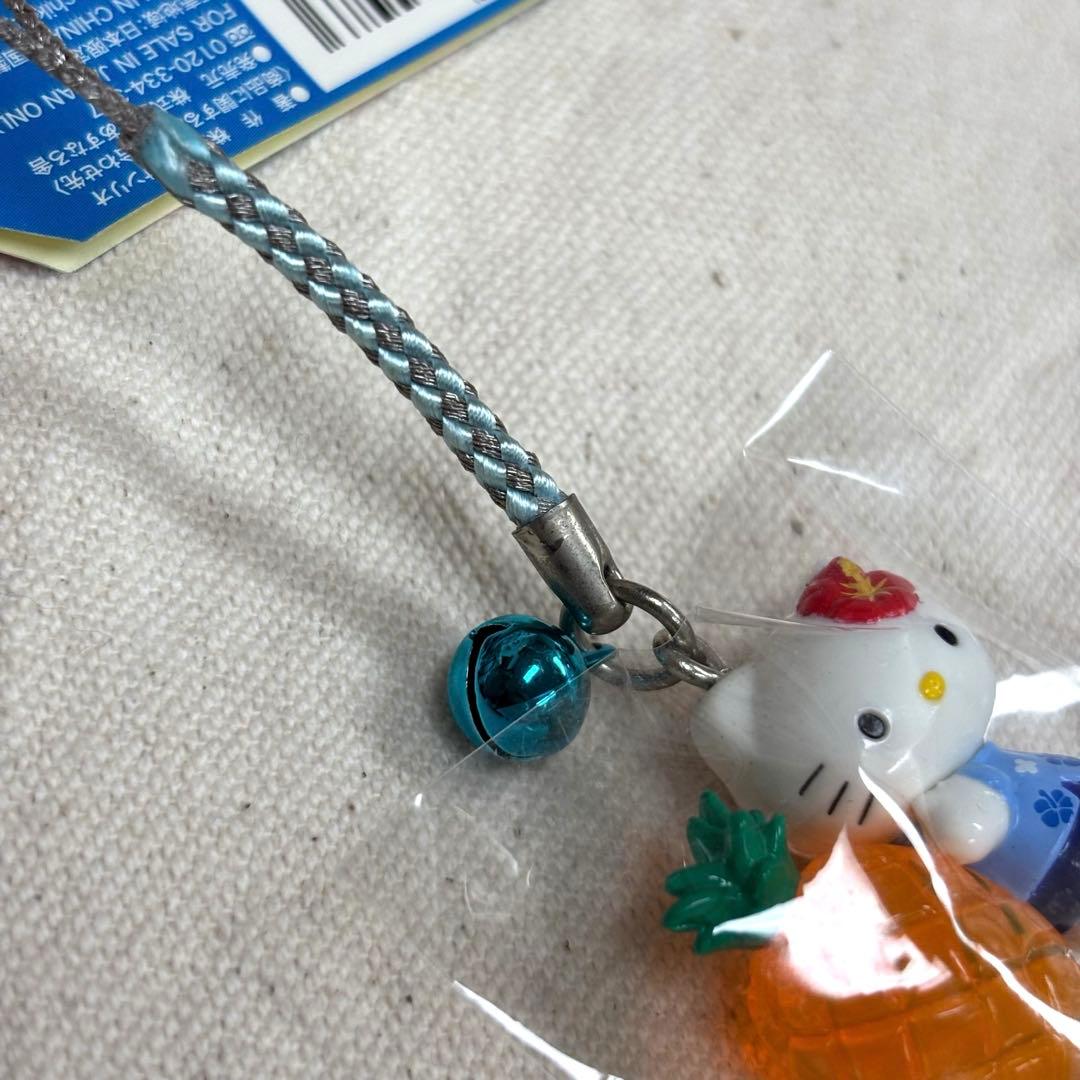 ご当地キティ　沖縄限定　パイナップル　ストラップ