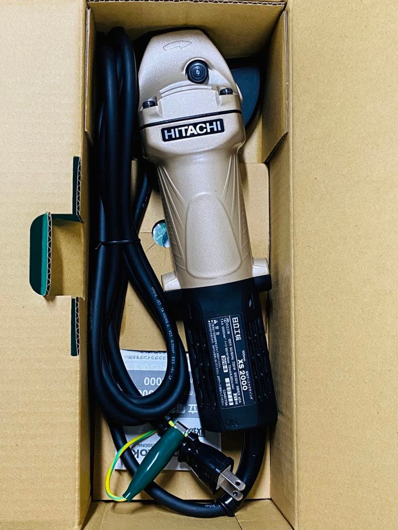 日立工機　電気ディスクグラインダ　xs 2000 新品未使用
