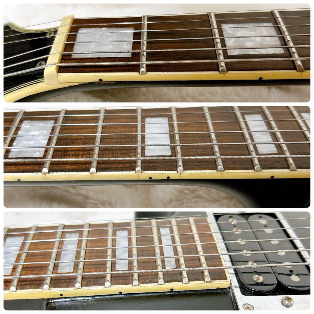 ブリッツ アリアプロ2 レスポール カスタム スタイル エレキギター ブラック