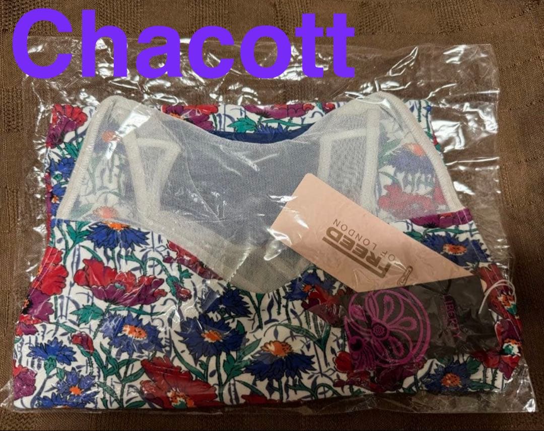 バレエレオタード大人　新品未使用　チャコット　フリードレディースSハイネック花柄