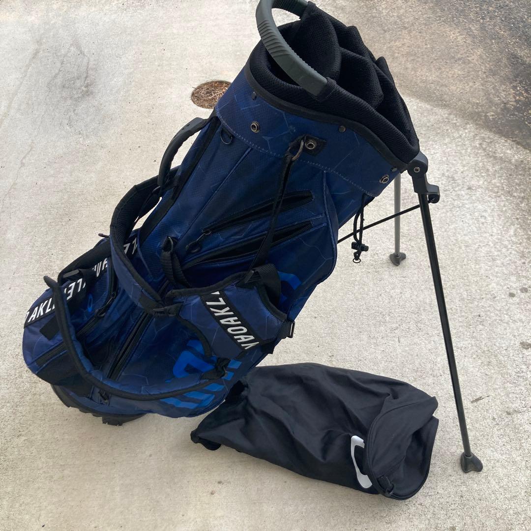 KazupaさまOakley ネイビー キャディバッグ スタンド付き