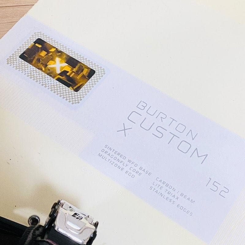 ★最上位モデル★ バートン×フロー CUSTOM X スノーボード 152 板