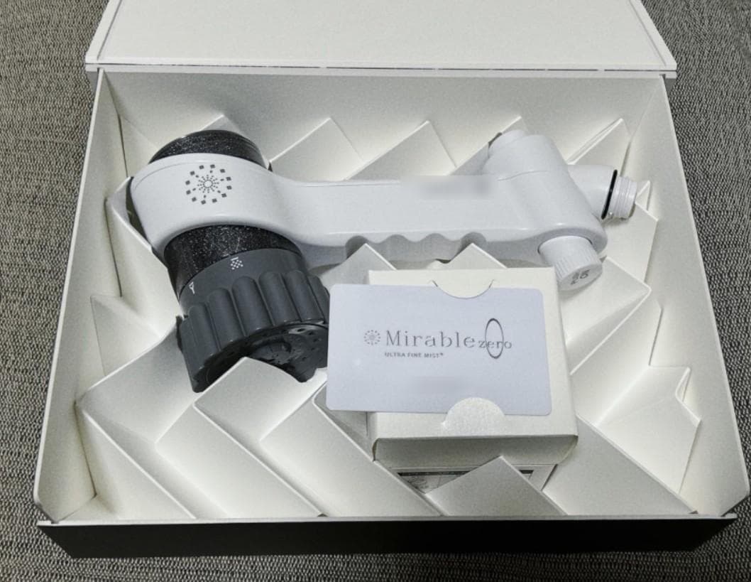 未使用 Mirable zero ウルトラファインミスト シャワーヘッド