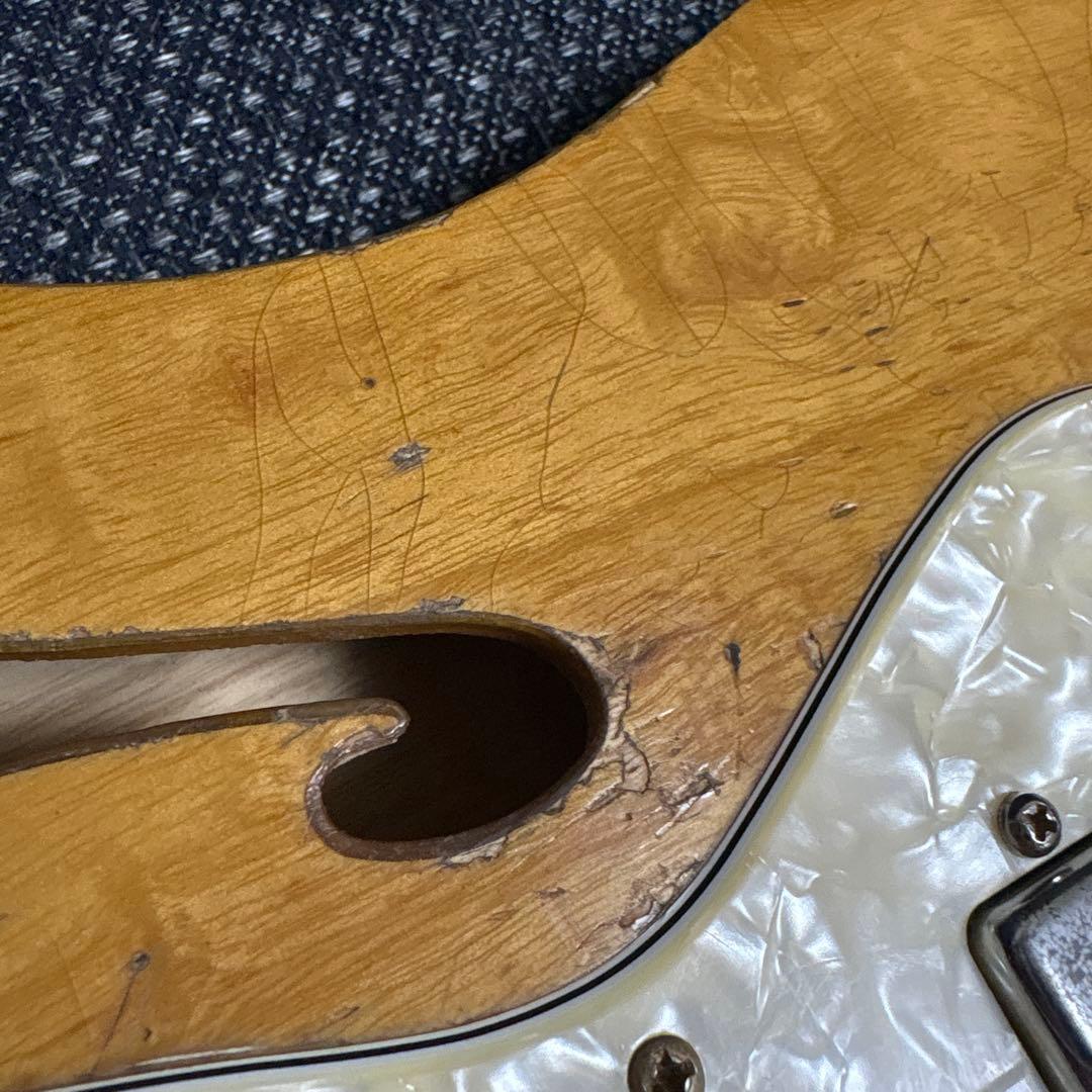 Fender 72 Telecaster Thinline レリック加工