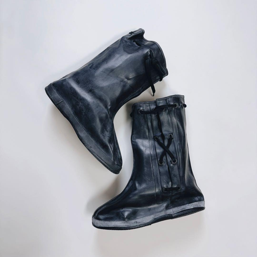 70s ベルギー ミリタリー プロテクトブーツ