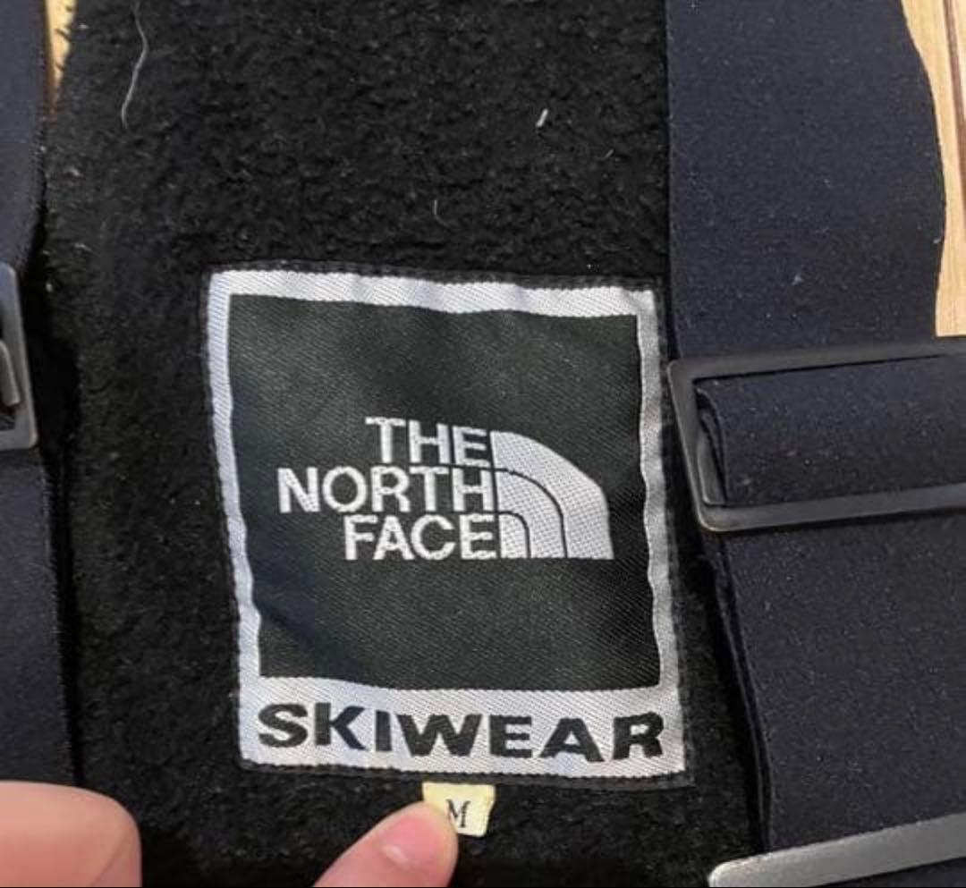 【希少美品】ノースフェイス　スキー　スノボ　ウェア　ビブパンツ　M　イエロー