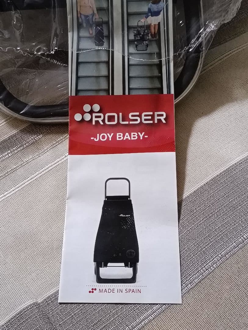 ロルサー ジョイベビー キャリーカート ブラック ROLSER RS-002ME