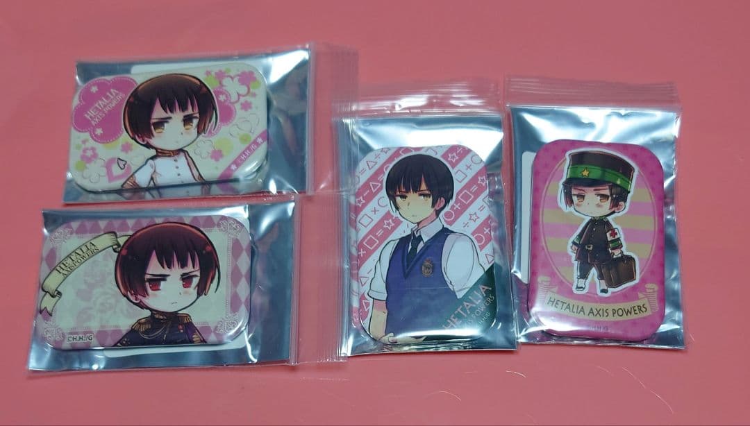 ヘタリア 日 ヒサゴ 缶バッジ 日本