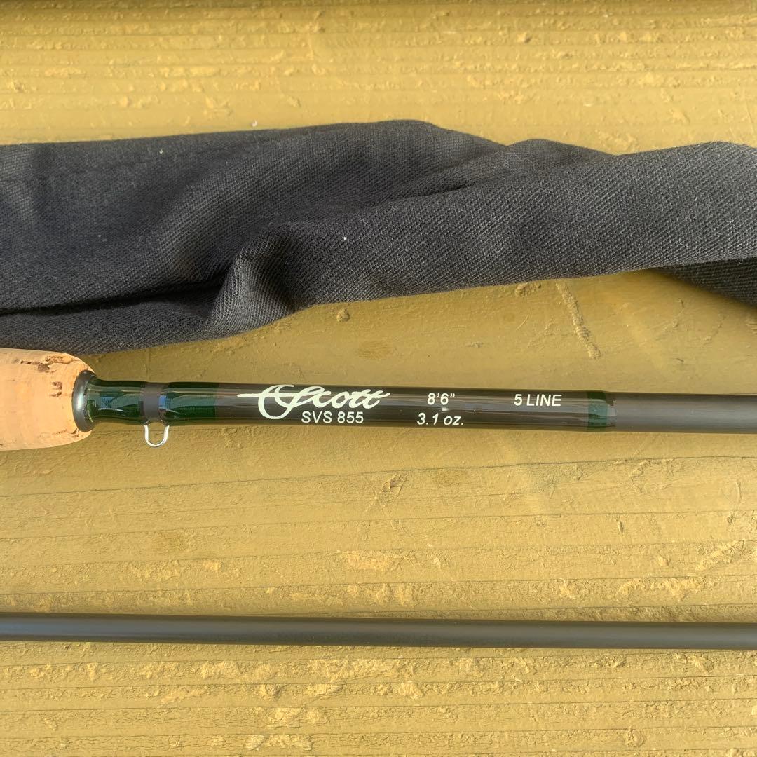 Scott SVS 855 フライロッド 8'6\" 5ライン