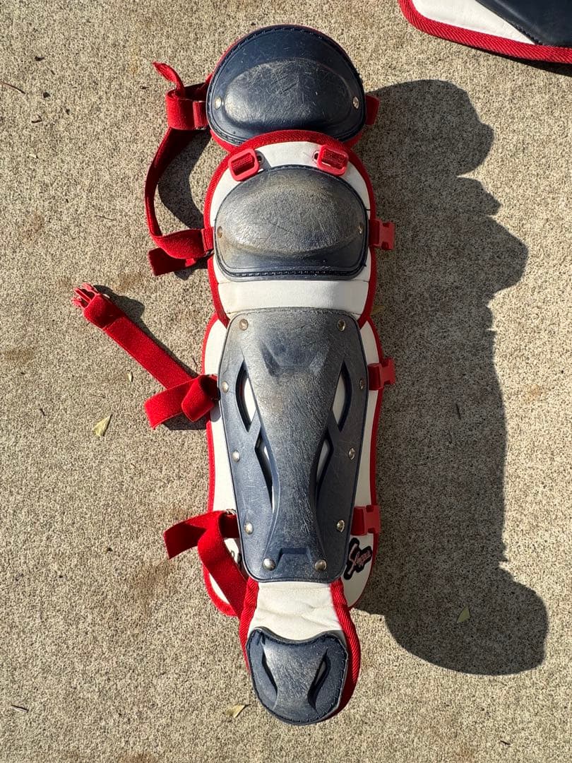 スラッガー　少年軟式キャッチャー防具 アシックスキャッチャーヘルメット付