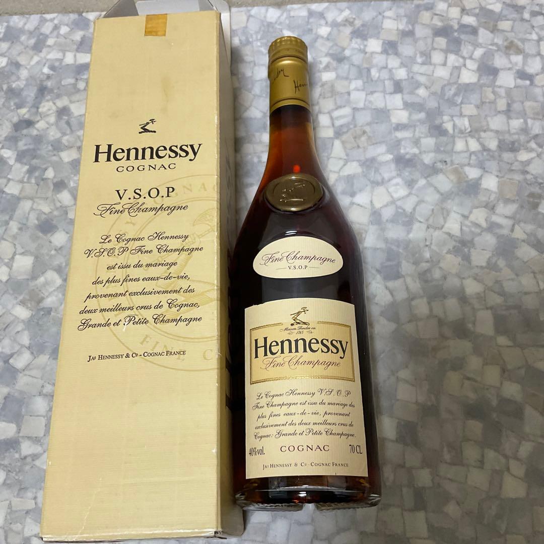 古酒　未開封美品　Hennessy V.S.O.P 700ml クリアボトル