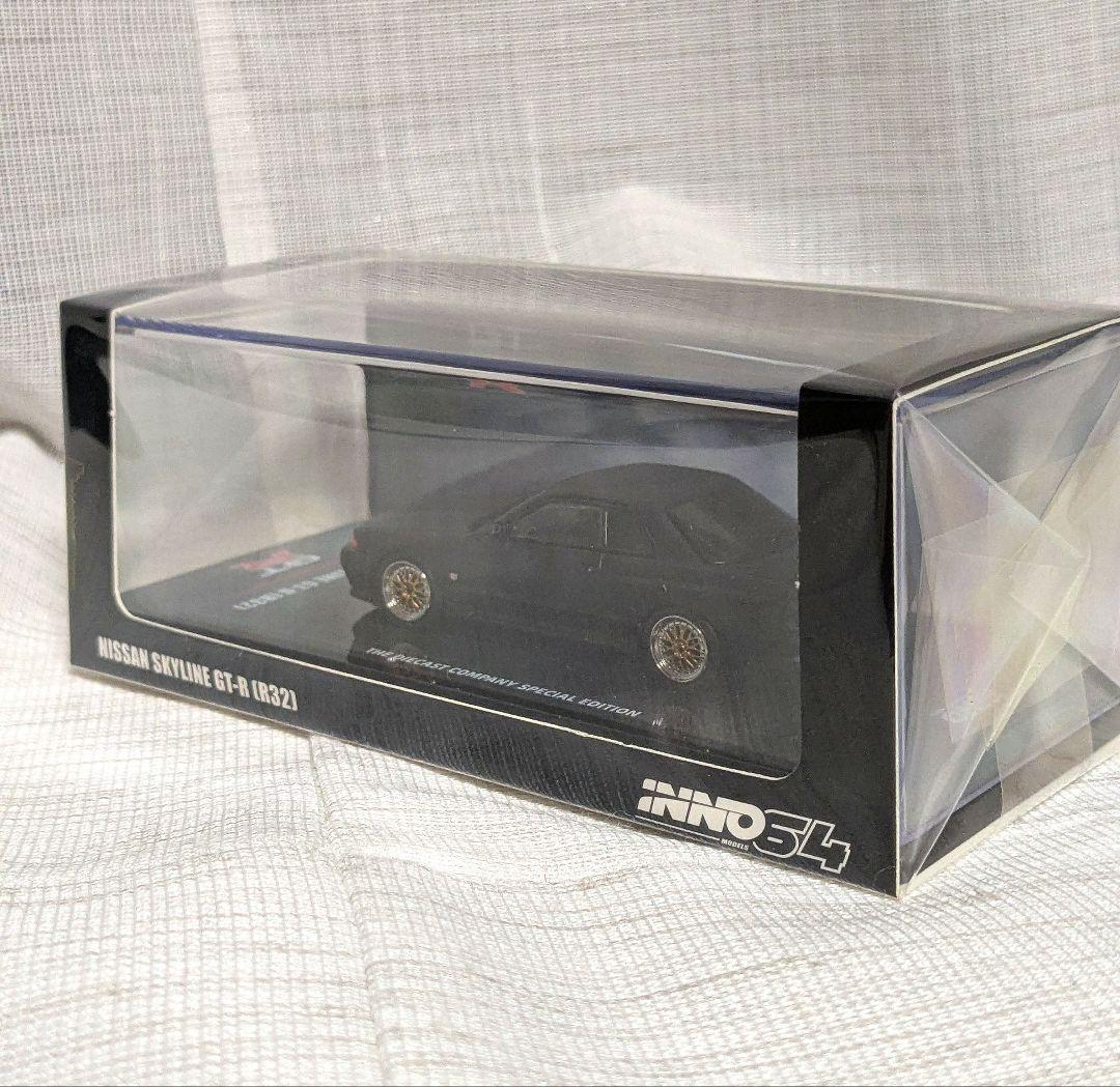 inno64 イノモデル 日産 スカイライン GT-R R32 黒