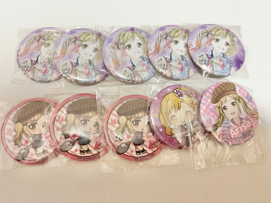 缶バッジ バンドリ 市ヶ谷有咲