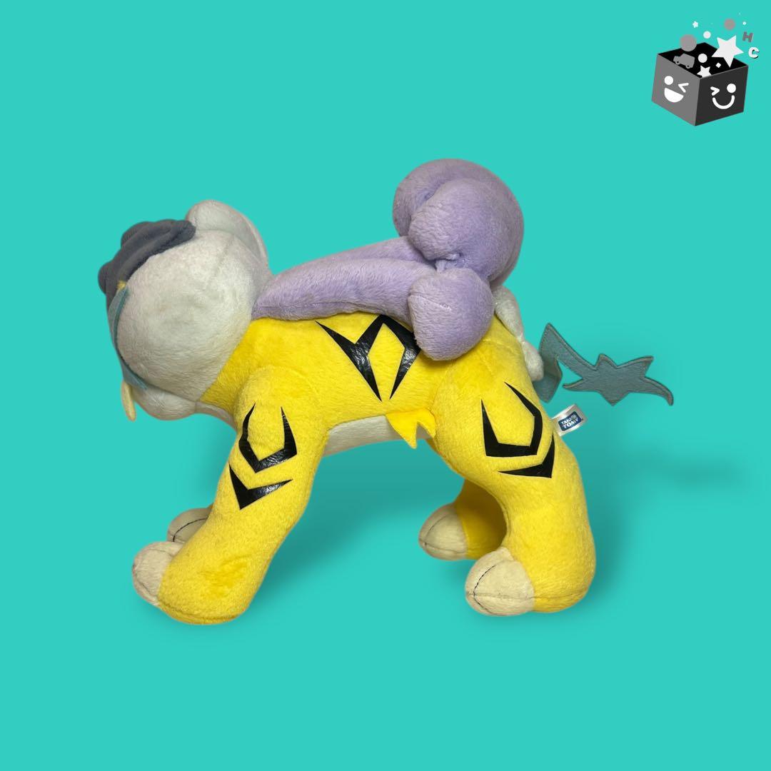 【激レア】ポケモンぬいぐるみ《初期　タカラトミー　ライコウ》No.001