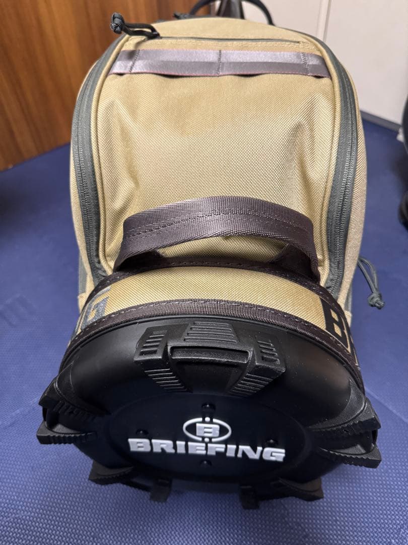 未使用 BRIEFING CR-5 #04 キャディバッグ タン　新品