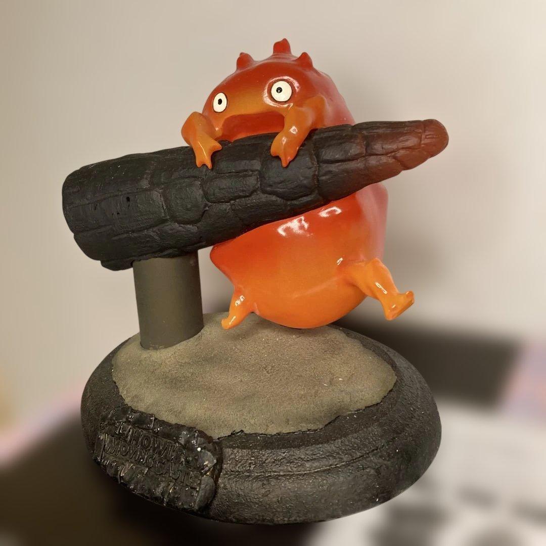 【当時物】 映画『ハウルの動く城』 カルシファーライトスタンド ユラユラ　未使用