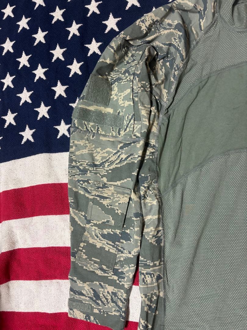 米軍実物 MASSIF コンバットシャツ ABU Lサイズ 新品タグ付き B28