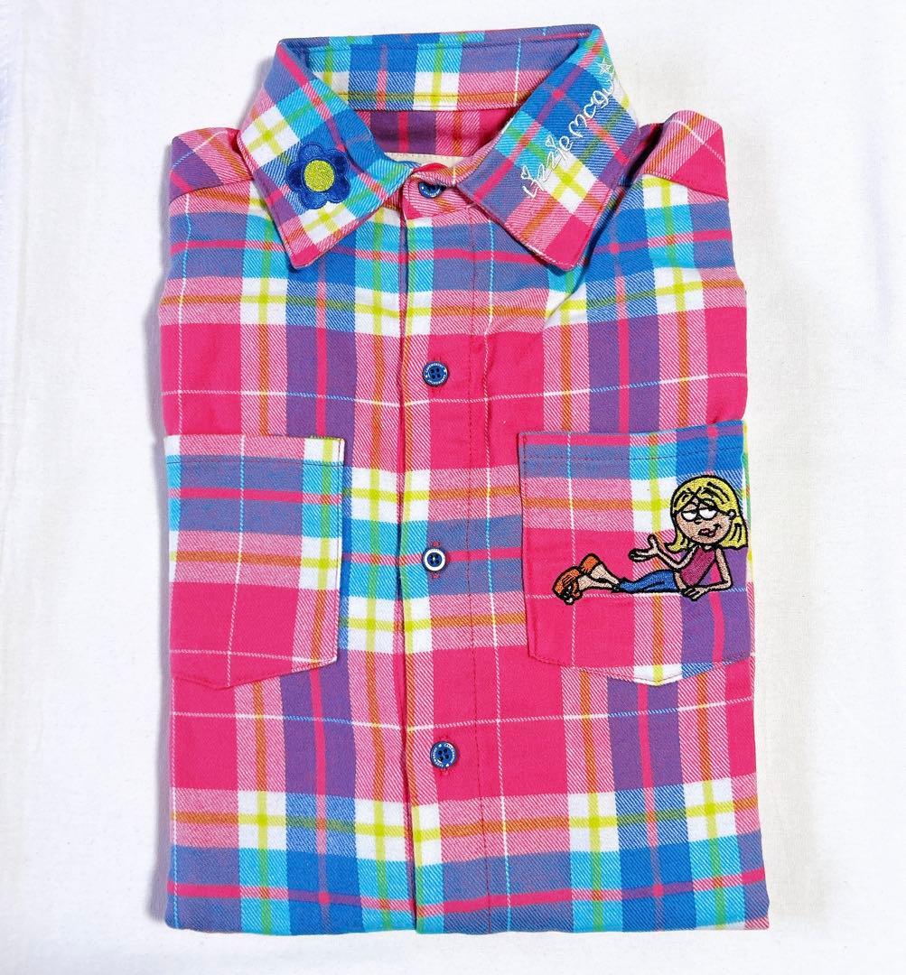 ディズニーチャンネル Cakeworthy リジー&Lizzie チェックシャツ