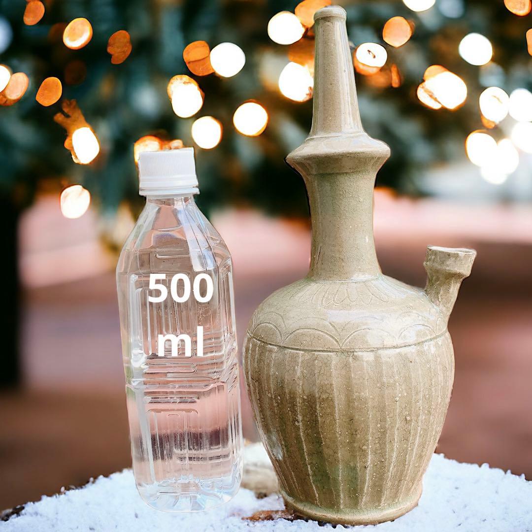 李朝　浄瓶　韓国　朝鮮　骨董品　青磁　高麗　花瓶　水指　水滴　古美術