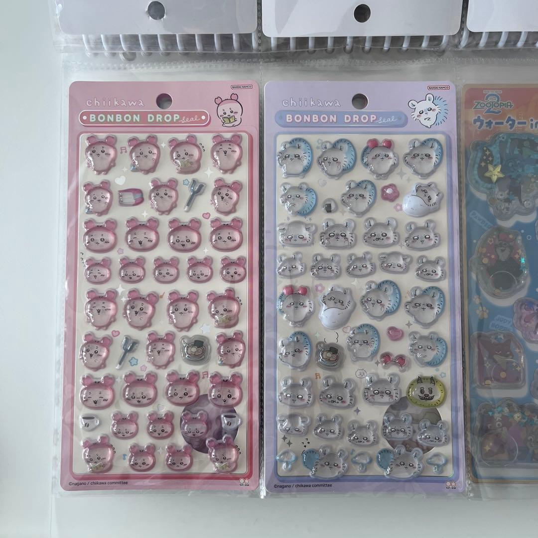 ボンボンドロップシール　うるちゅる　正規品　まとめ売り　サンリオ　ちいかわ