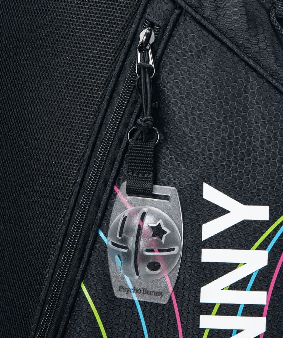 PSYCHO BUNNY スタンドキャディバッグ ブラック LWG