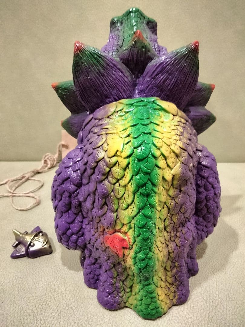 ソフビ　monstock 超古代神類ポゴンゴ　紫　izumonster 安楽安作