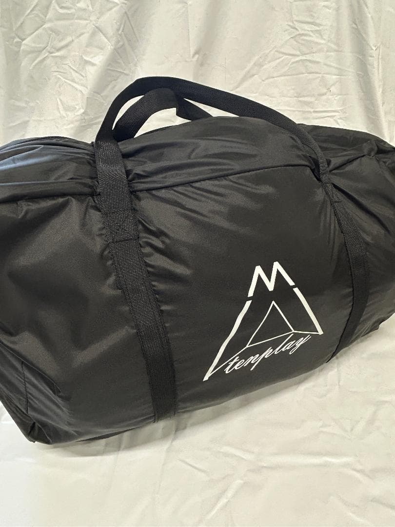 M-㉔【訳ありUSED】TENPLAY 大型 ドーム テント 白